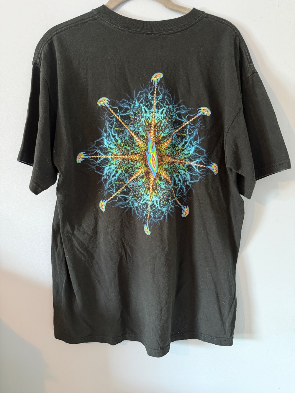 Tool - Black Short-Sleeve Band T-Shirt with Nerve Ending Logo - Picture 3 of 4